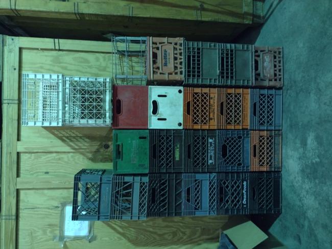 We-have-23-used-milk-style-crates.-